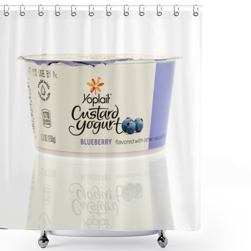 Personality  Yoplait Custard Yogurt Shower Curtains