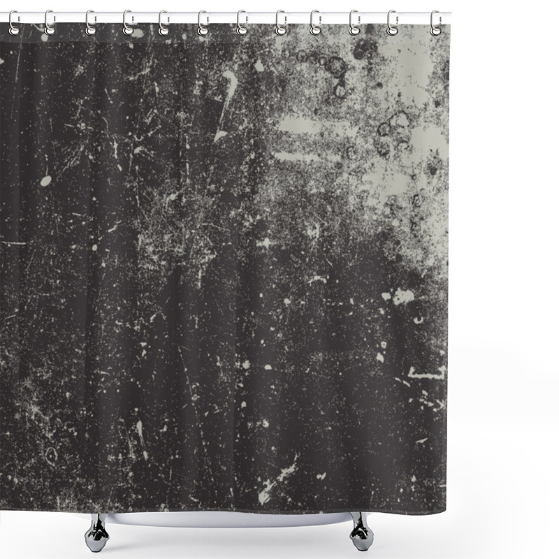 Personality  Retro Distress Texture Shower Curtains