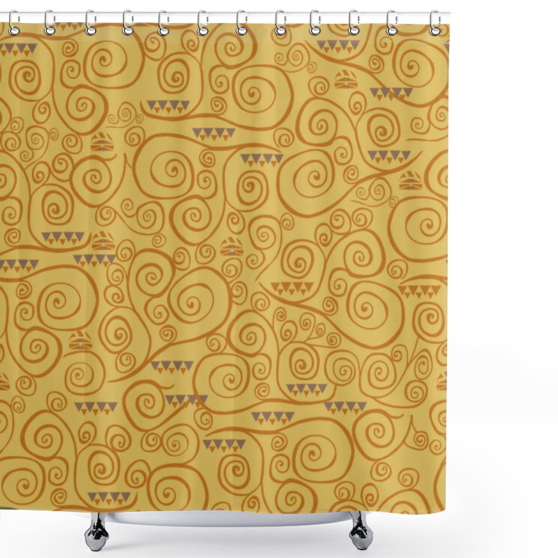 Personality  Vector Seamless Pattern Shower Curtains