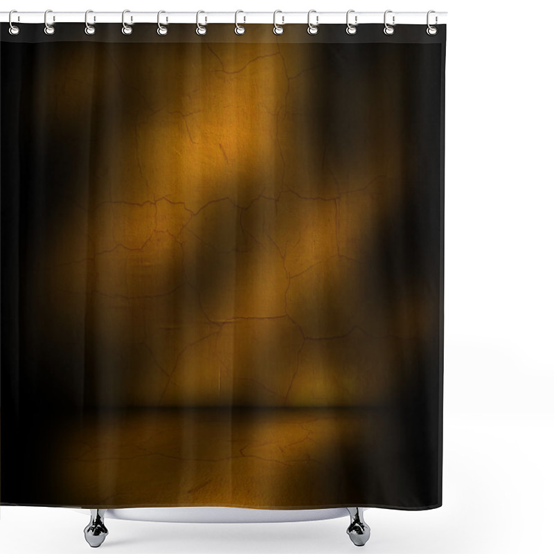 Personality  Dark Empty Room Shower Curtains