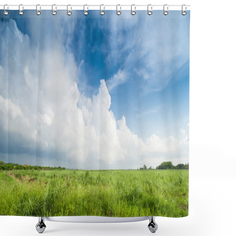 Personality  Caribbean Sugar Cane Plantations In Dominican Respublic Shower Curtains