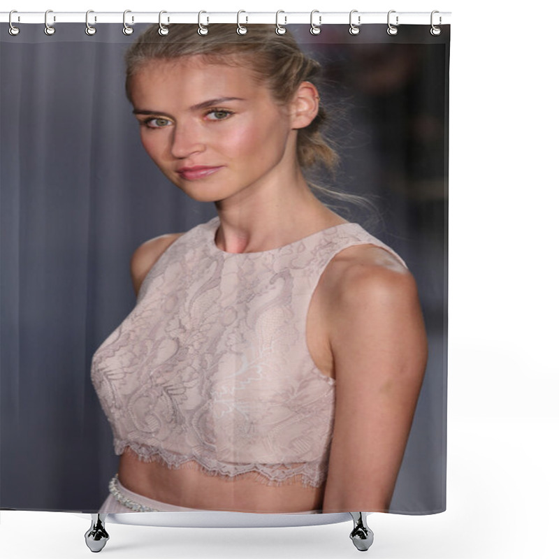 Personality  Jim Hjelm Fashion Show Shower Curtains