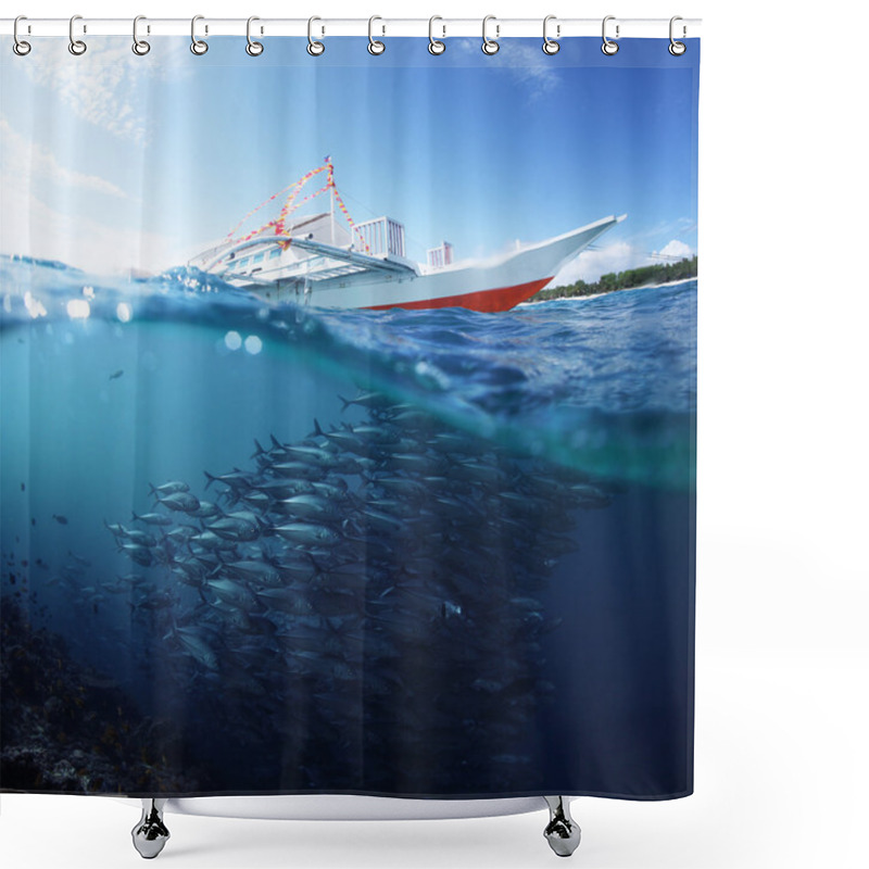 Personality  Fish Shower Curtains