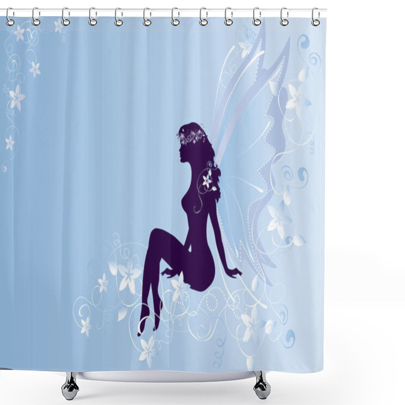 Personality  Angel Shower Curtains