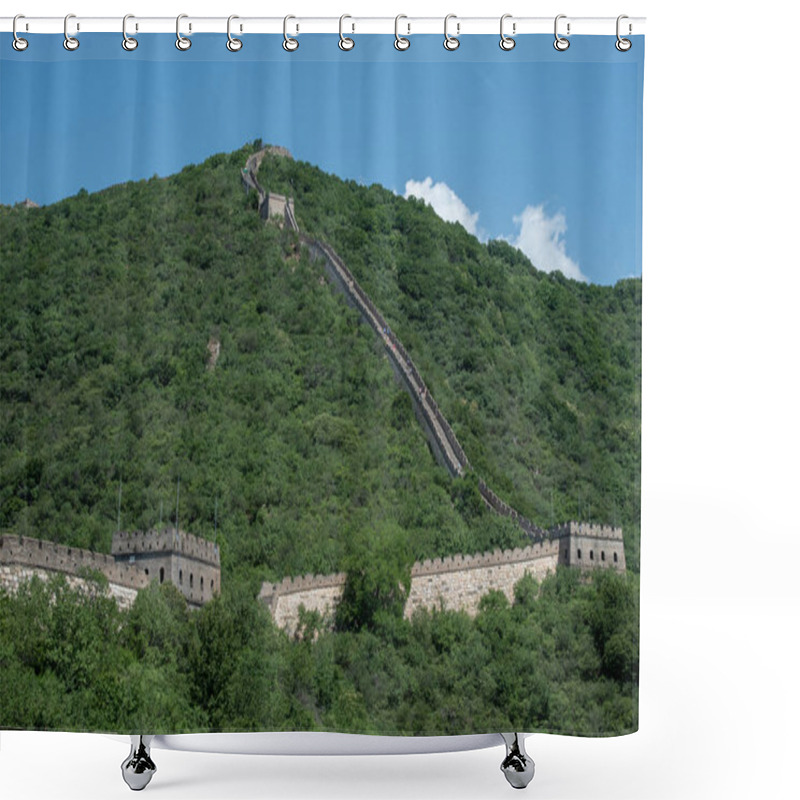 Personality  The Great Wall Of China At Mutianyu Section Outside Beijing Shower Curtains