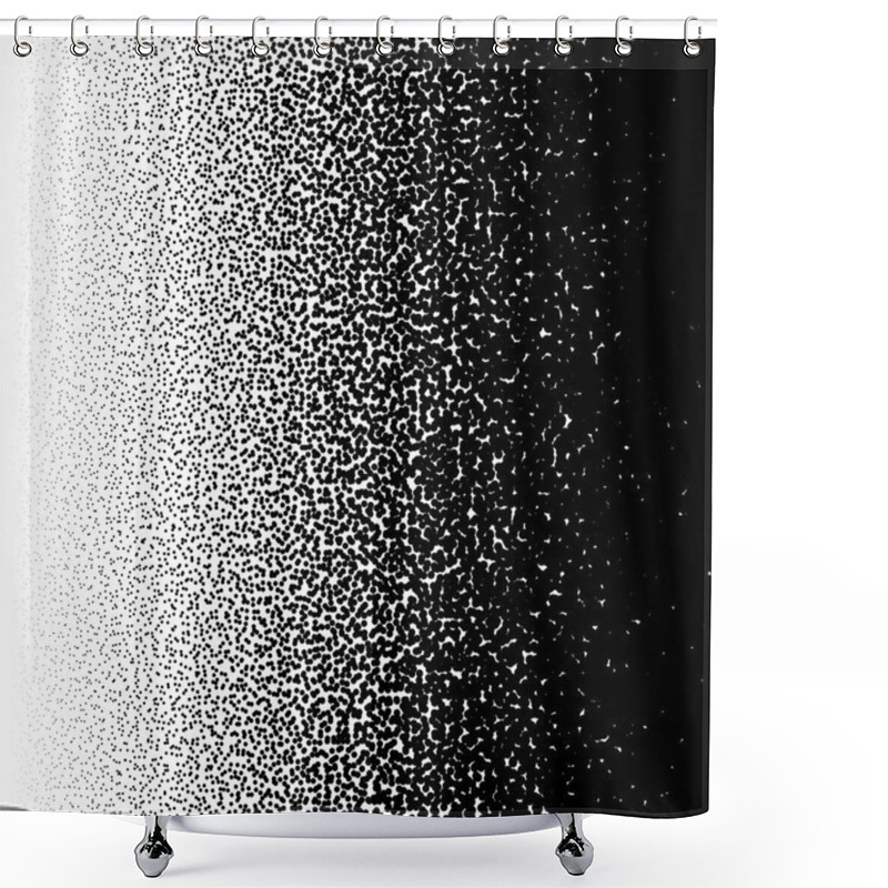 Personality  Random Circles Pattern. Shower Curtains