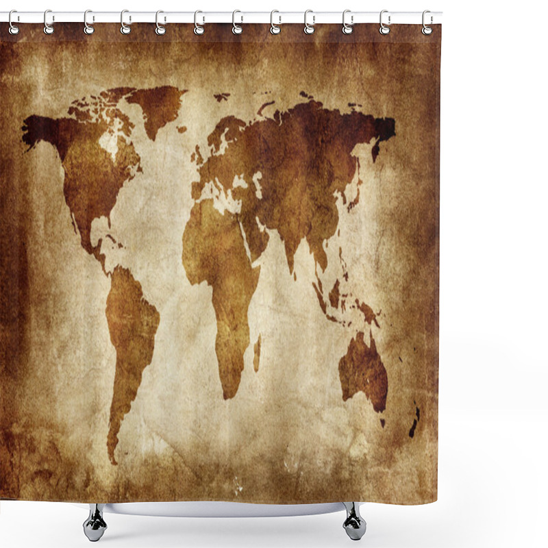 Personality  Grunge Background Shower Curtains