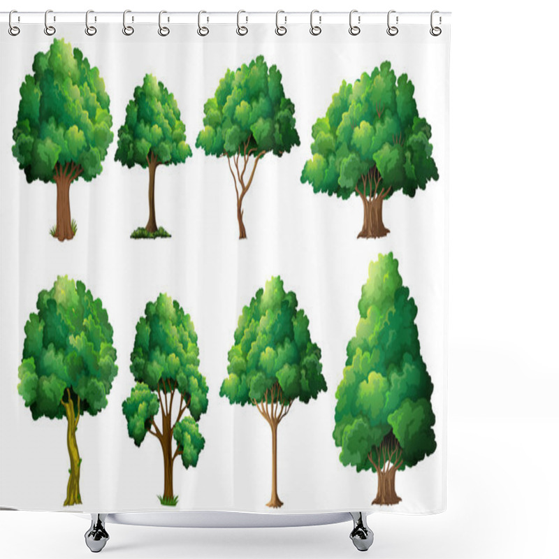 Personality  Tree Set Shower Curtains