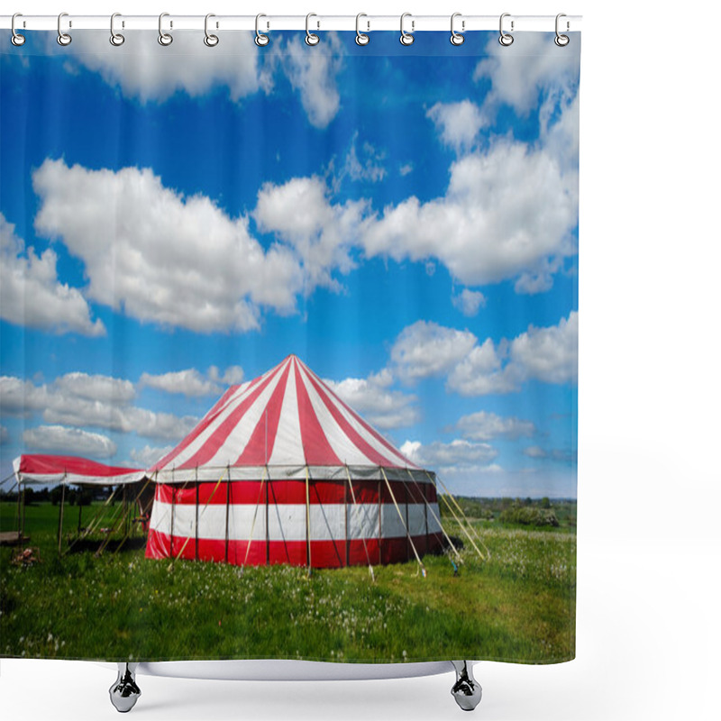 Personality  Circus Tent Shower Curtains