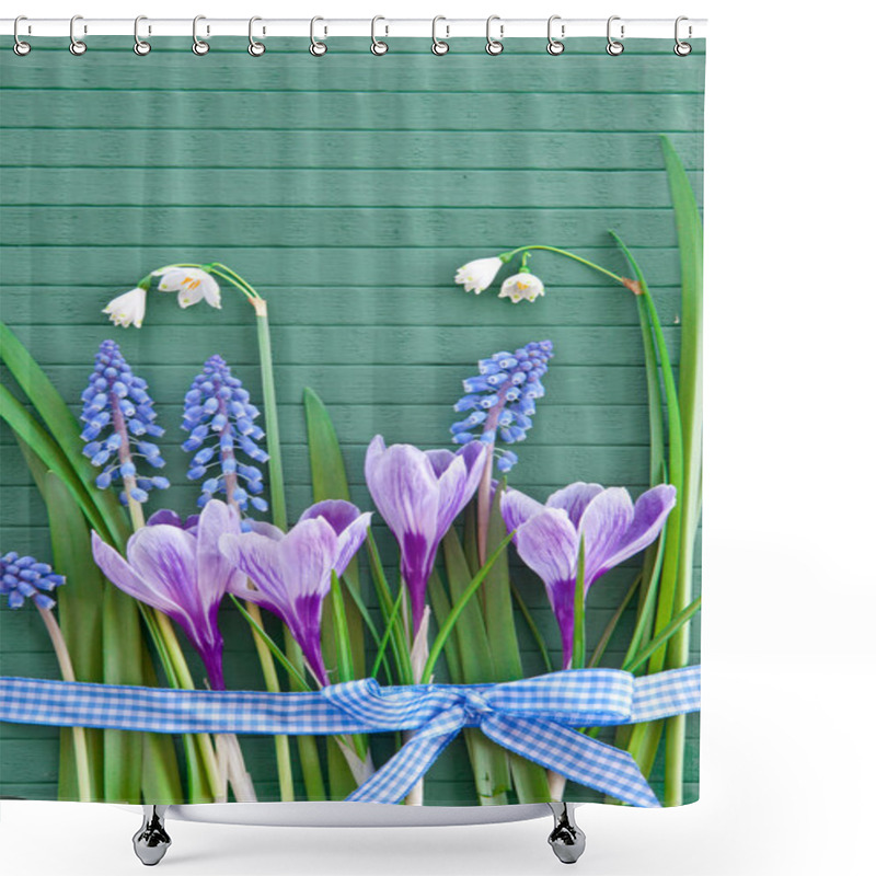 Personality  Fresh Spring Flowers Shower Curtains