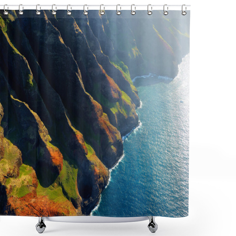 Personality  Spectacular Na Pali Coast Shower Curtains