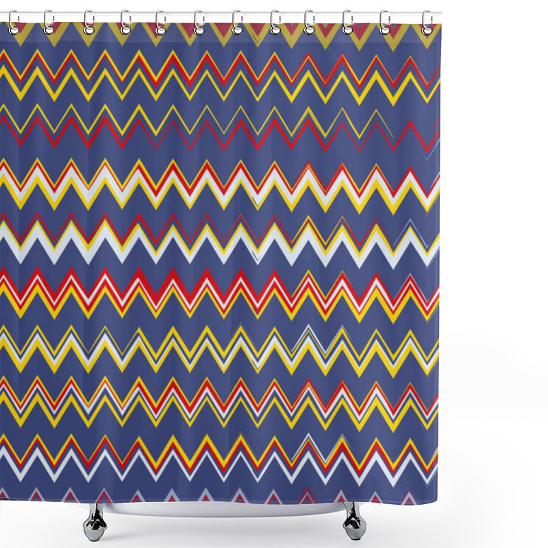 Personality  Original Chevron Pattern Shower Curtains