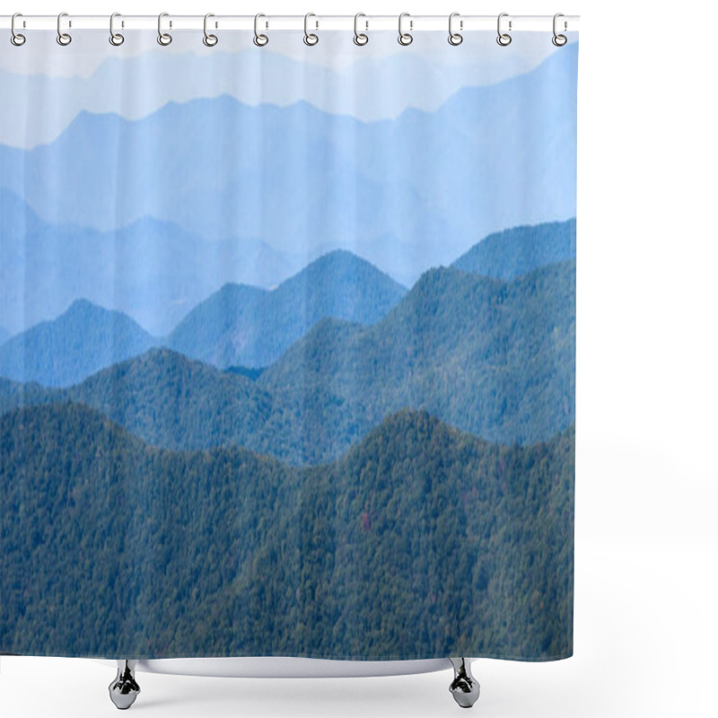 Personality  Appalachian Mountain View Along The Blue Ridge Parkway Shower Curtains