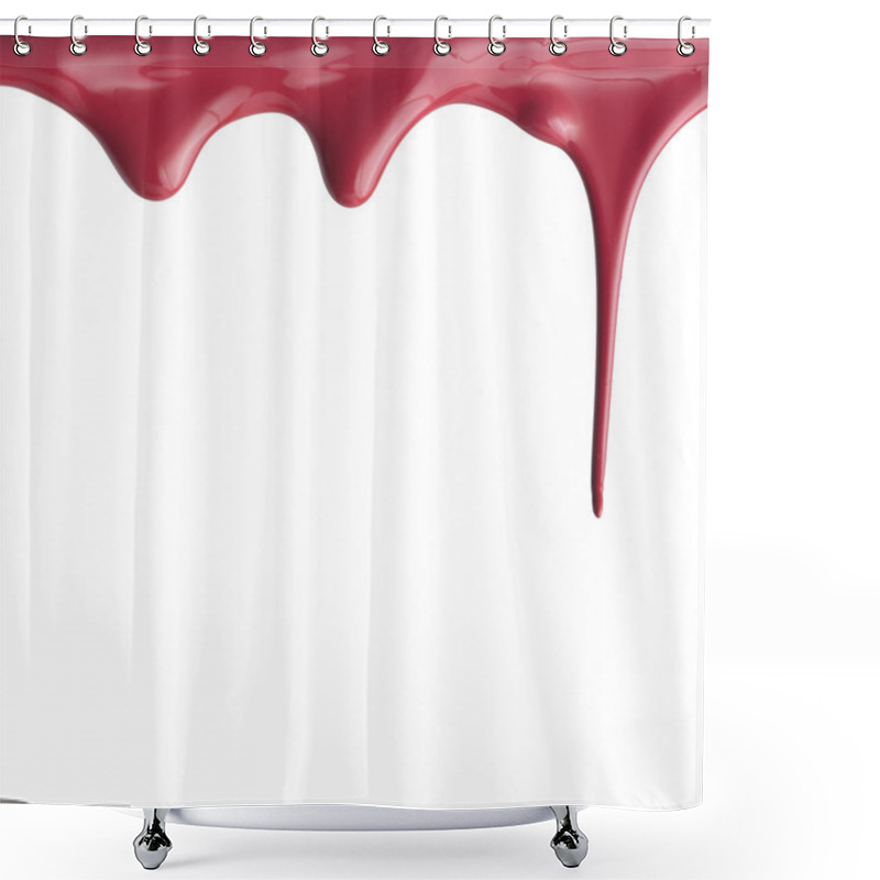 Personality  Paint Dripping Shower Curtains