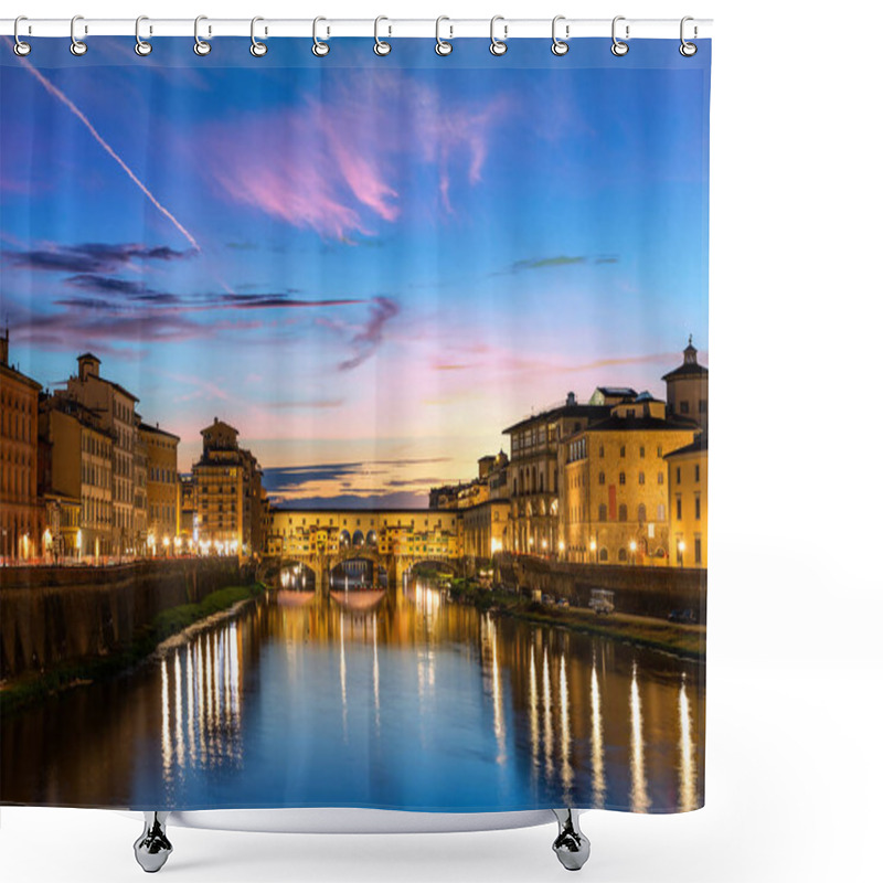 Personality  Ponte Vecchio In Florence Shower Curtains