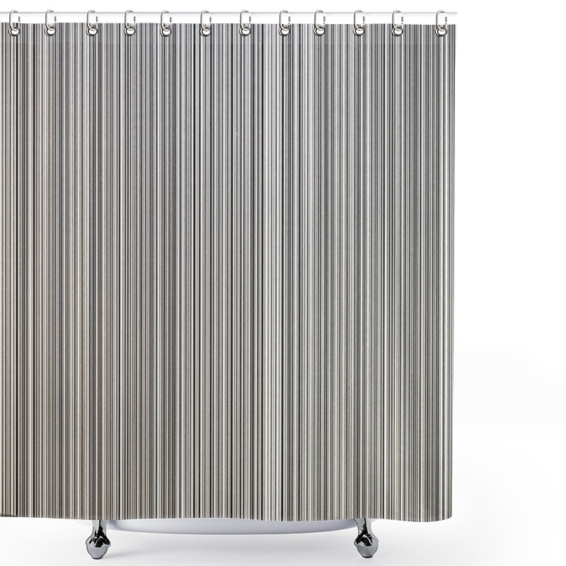 Personality  Vertical Lines - Background Shower Curtains