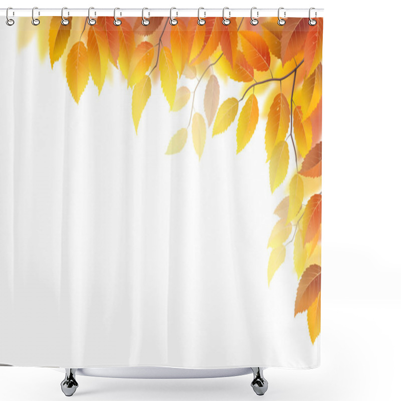 Personality  Autumn Branches Shower Curtains