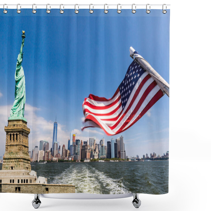 Personality  New York, Downtown Manhattan Shower Curtains