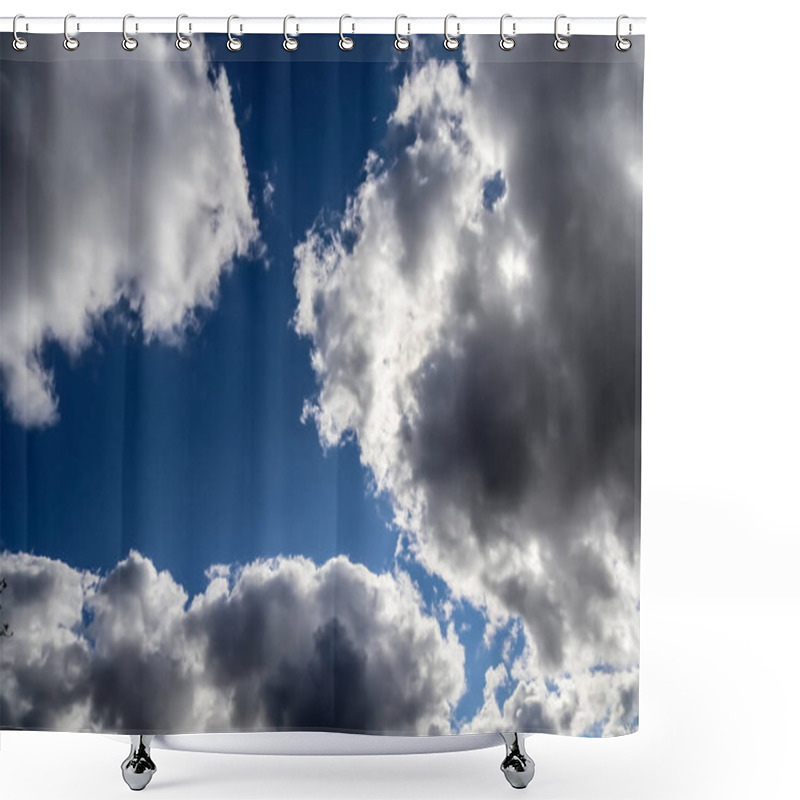 Personality  Stunning Dark Cloud Formations In The Sky Right Before A Thunderstorm  Shower Curtains