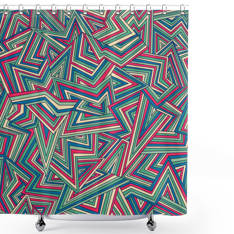 Personality  Abstract Pattern Shower Curtains