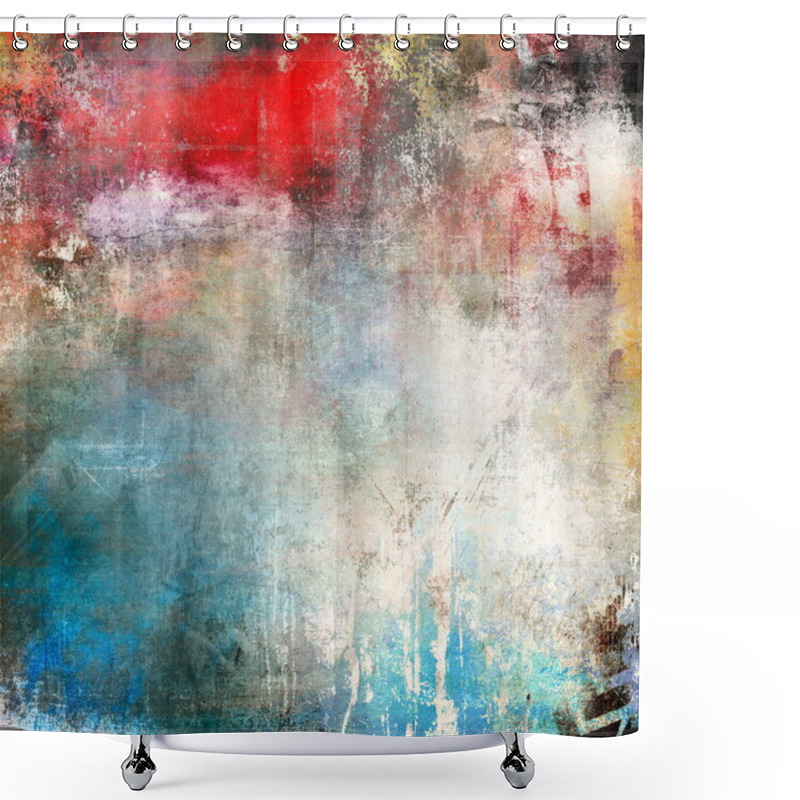 Personality  Grunge Background Shower Curtains