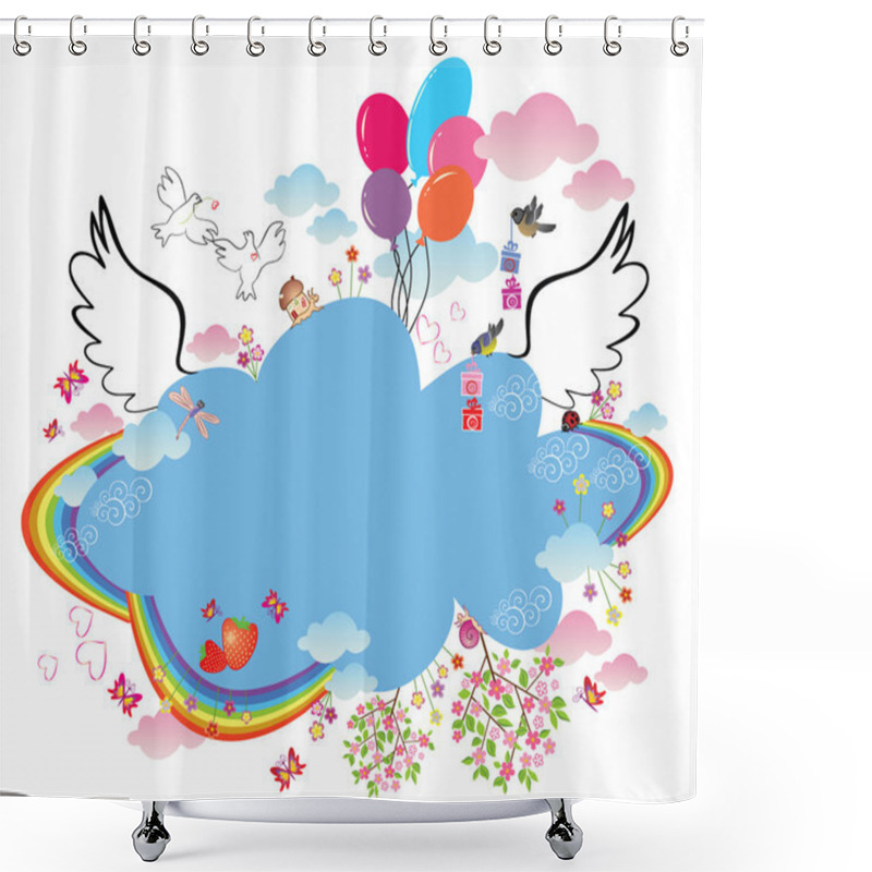 Personality  Creative Design Shower Curtains