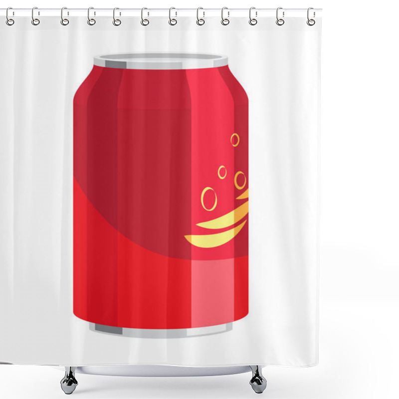 Personality  Steel Can Of Drink. Celebration Of Any Holiday. Shower Curtains