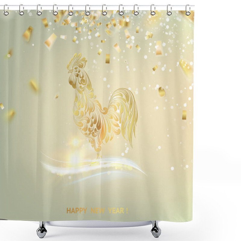 Personality  Chinese Calendar Symbol. Shower Curtains