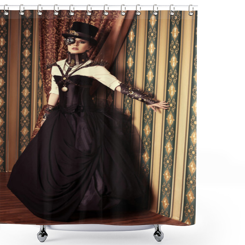 Personality  Historical Dress Shower Curtains