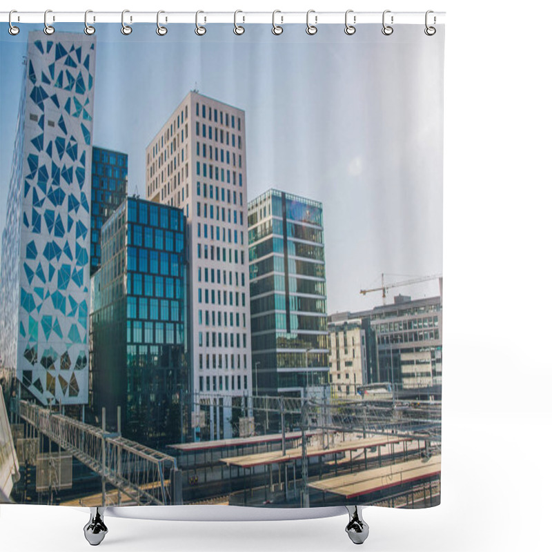 Personality  City Shower Curtains