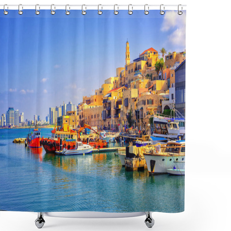 Personality  Old Town And Port Of Jaffa, Tel Aviv City, Israel Shower Curtains