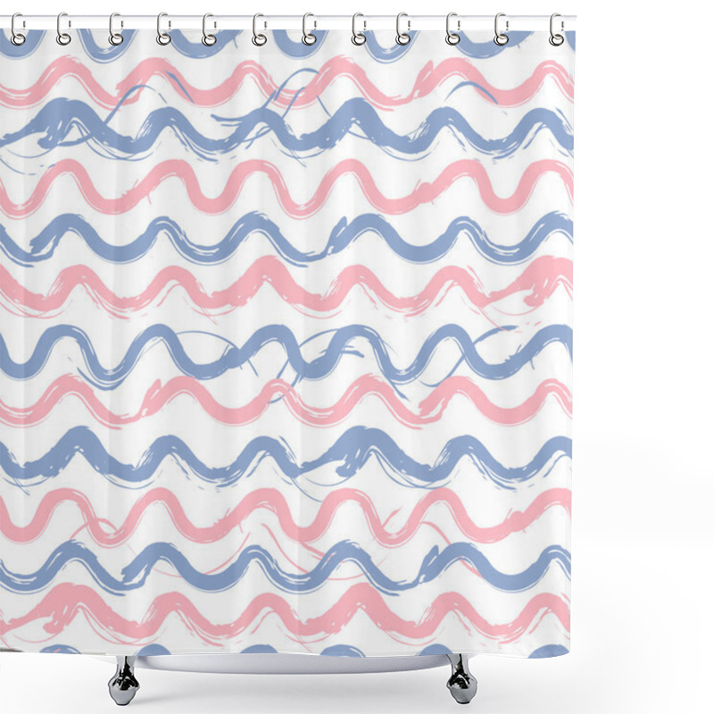 Personality  Vector Doodle Seamless Pattern Shower Curtains