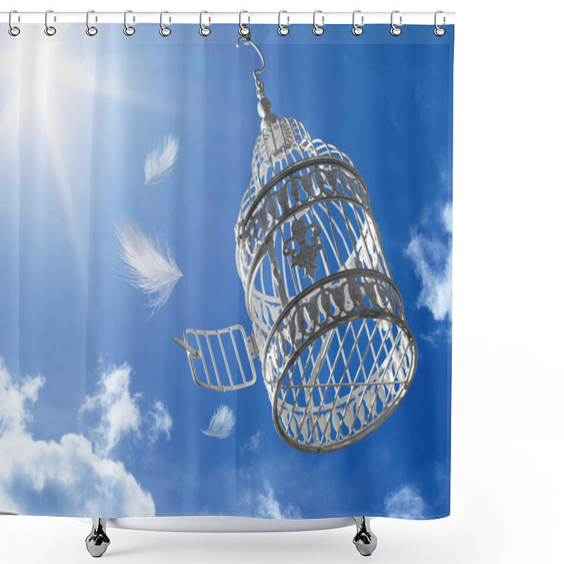 Personality  Escape To Freedom - Concept Shower Curtains