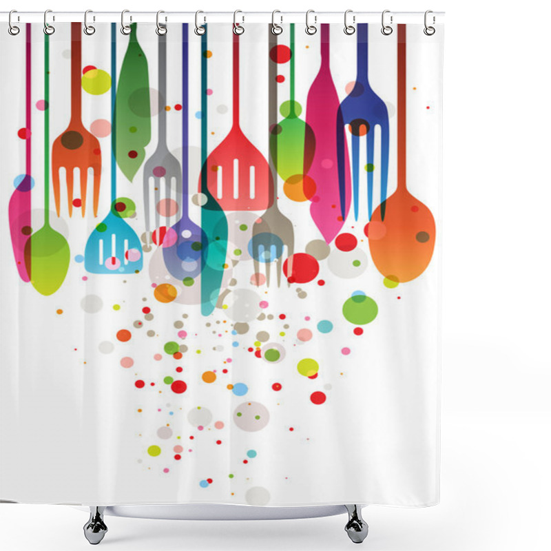 Personality  Happy Feast! Shower Curtains