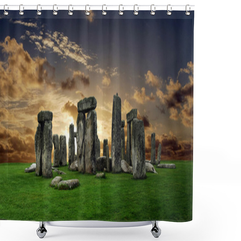 Personality  Stonehenge Shower Curtains