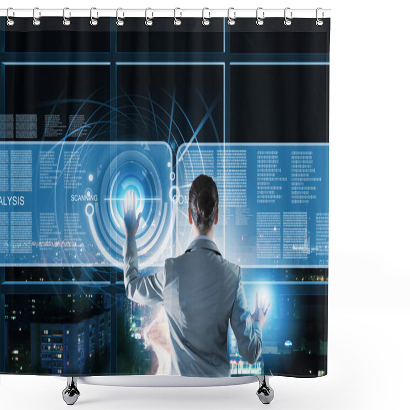 Personality  New Technologies Shower Curtains