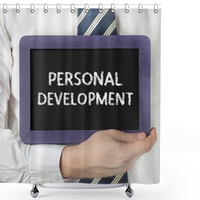 Personality  Personal Development Shower Curtains