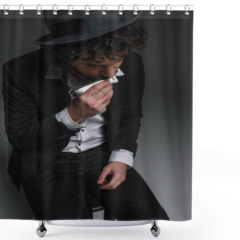 Personality  Musician Shower Curtains