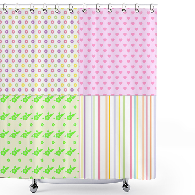 Personality  The Pattern Of Child Shower Curtains