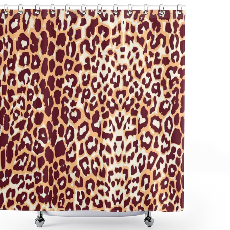 Personality  Seamless Animal Background Shower Curtains