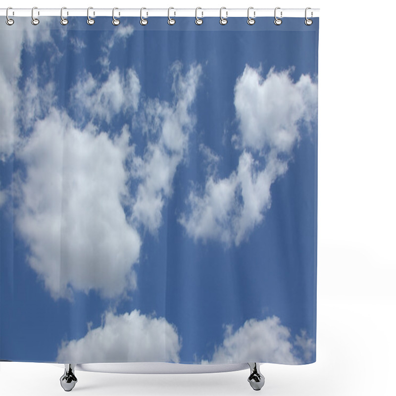 Personality  High R Sky And Clouds Shower Curtains