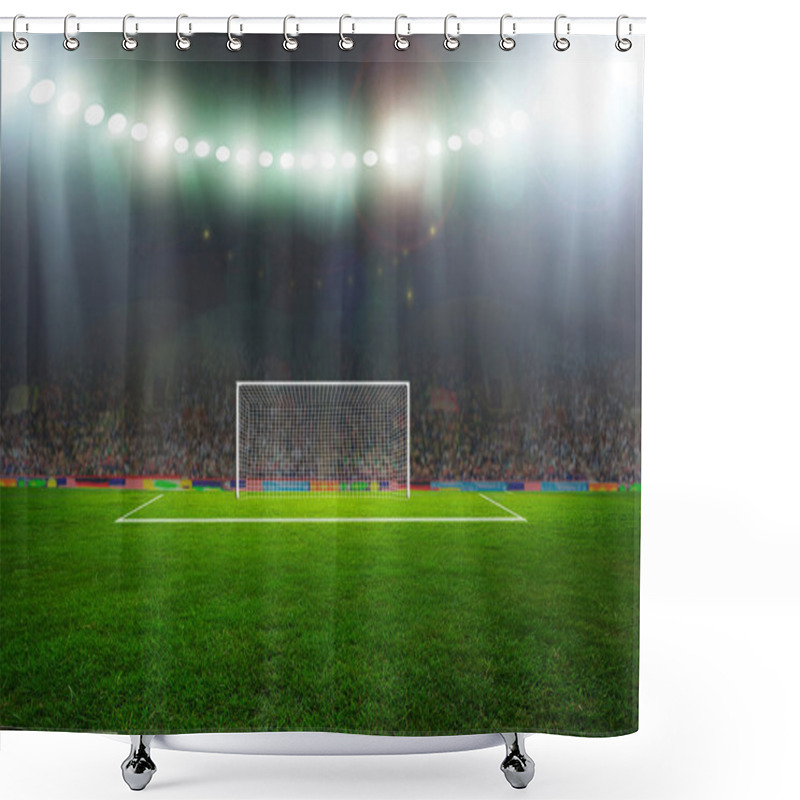 Personality  Soccer Ball Shower Curtains