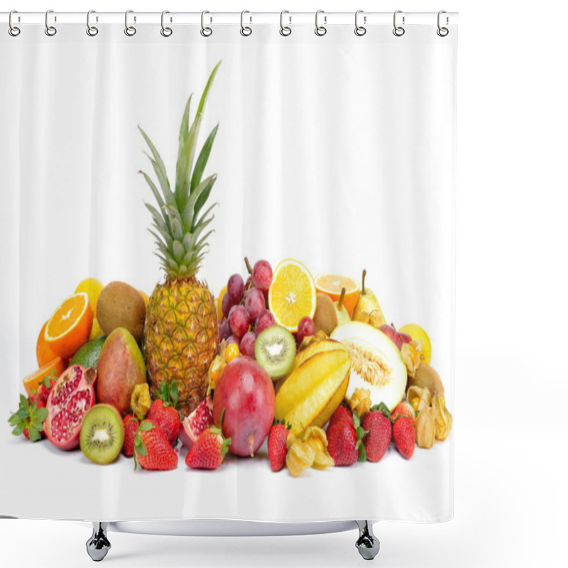 Personality  Fresh Tropical Fruits Shower Curtains