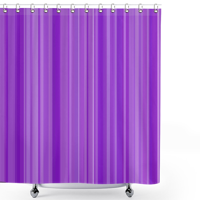 Personality  Vertical Violet Stripes Background Shower Curtains