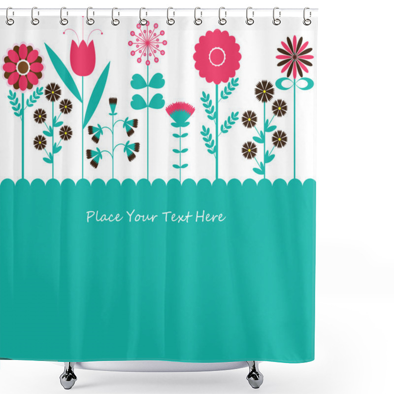 Personality  Cartoon Congratulatory Card . Shower Curtains