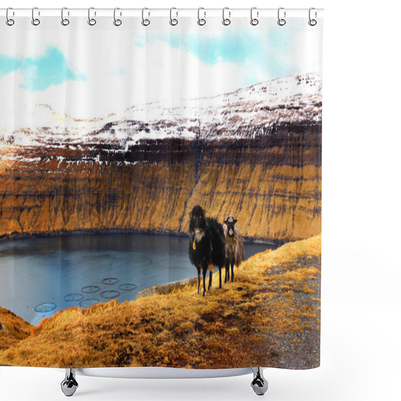 Personality  The Nature Of The Faroe Islands In The North Atlantic  Shower Curtains