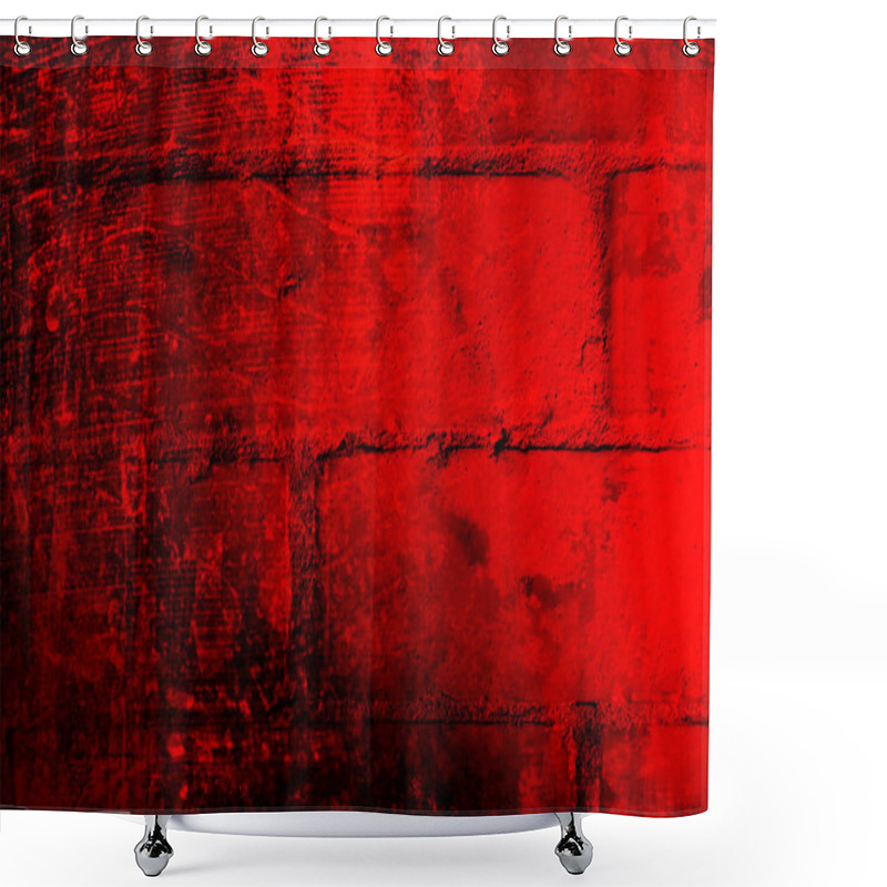 Personality  Abstract Grunge Background Shower Curtains