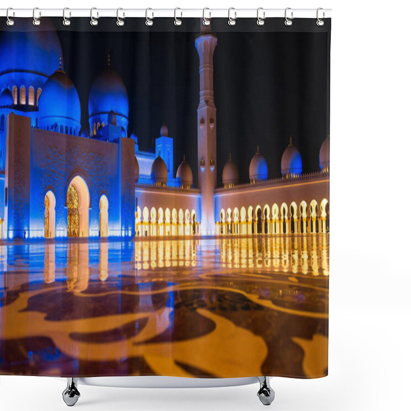 Personality  Sheikh Zayed Mosque In Abu Dhabi, UAE Shower Curtains