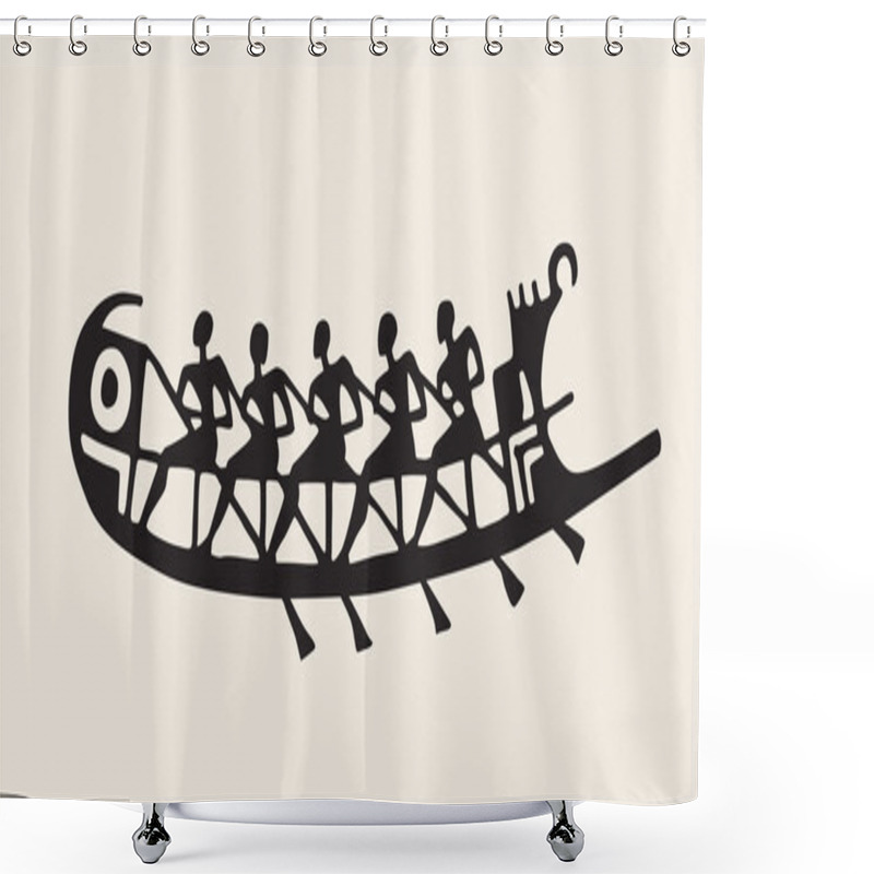 Personality  Phoenicia Shower Curtains