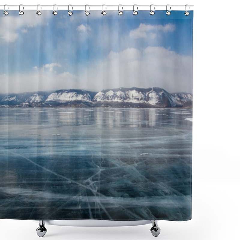 Personality  Baikal Shower Curtains